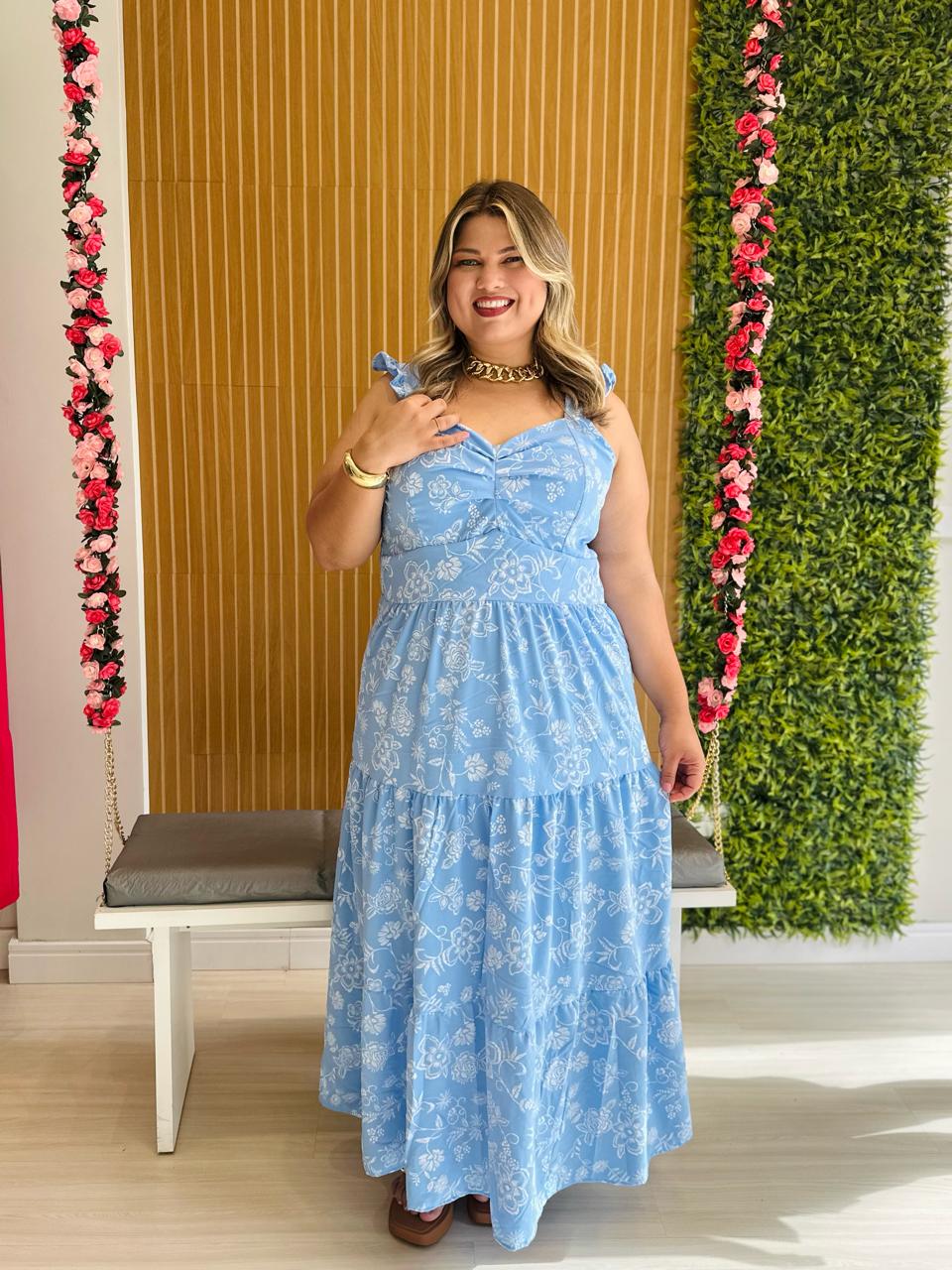 Vestido Alça Princesa