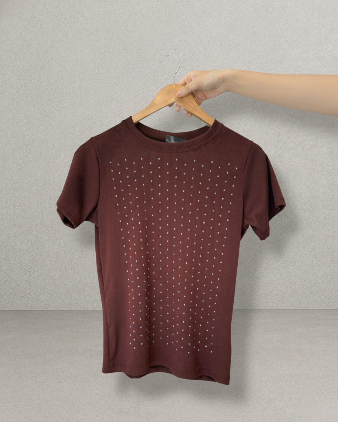 Blusa Canelada Brilho