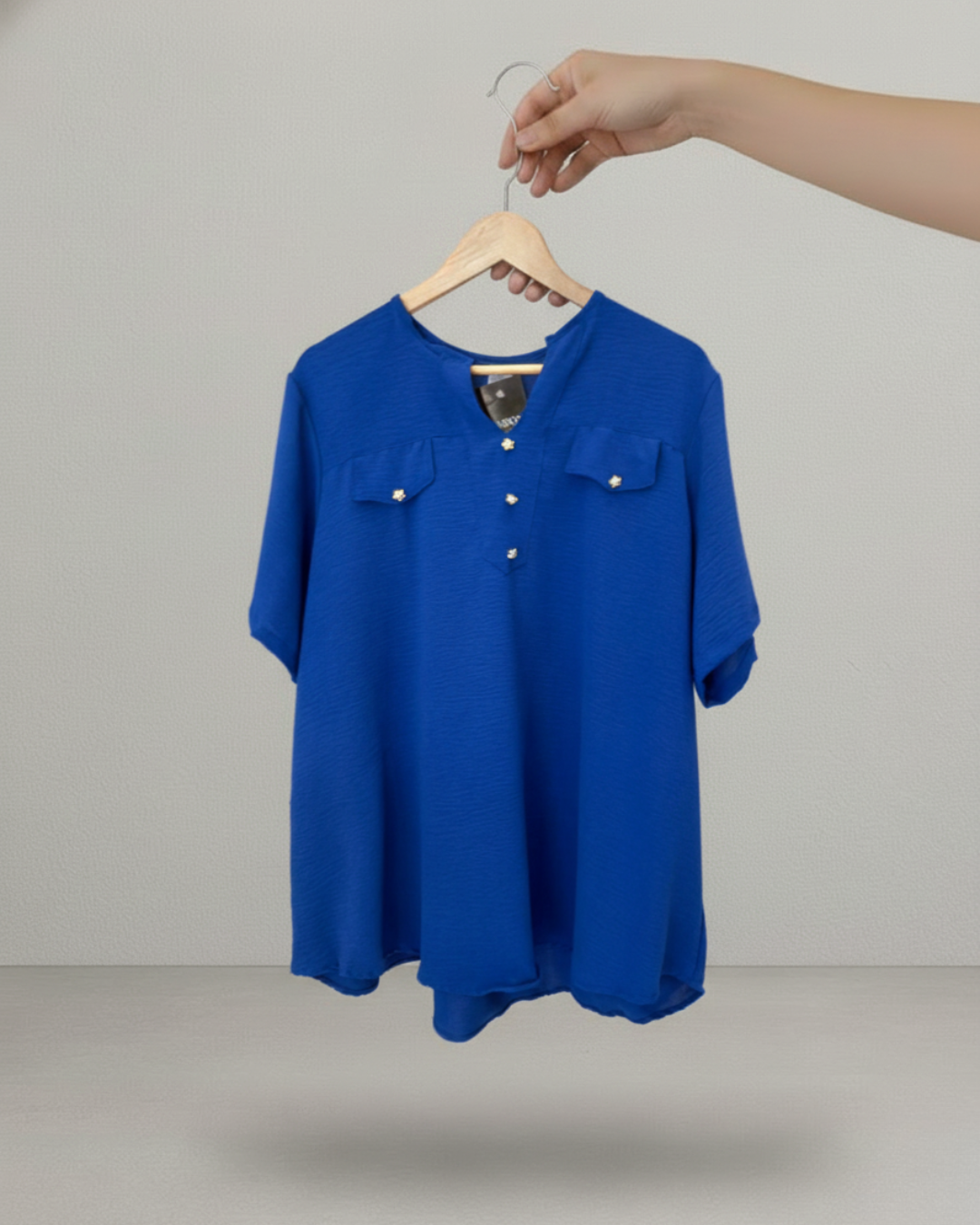 Blusa Botão Pérola