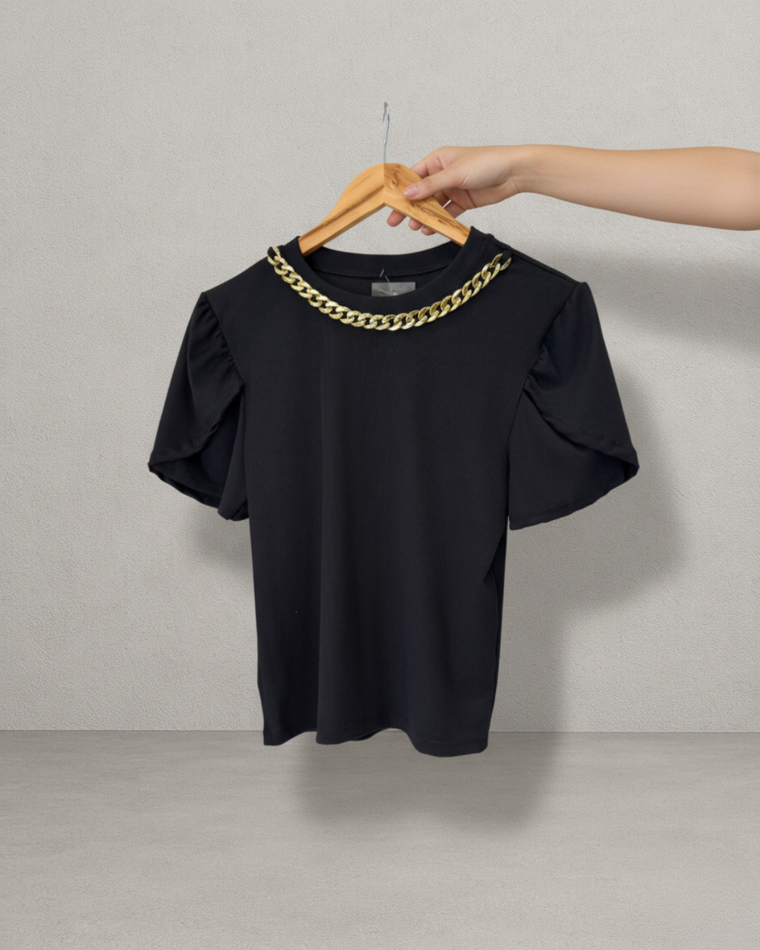 Blusa Canelada Corrente