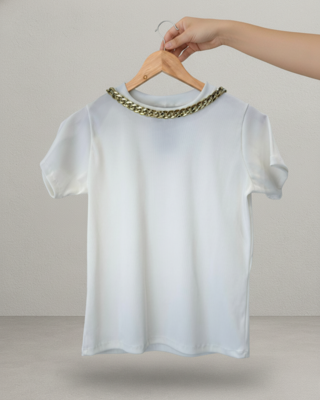 Blusa Canelada Corrente