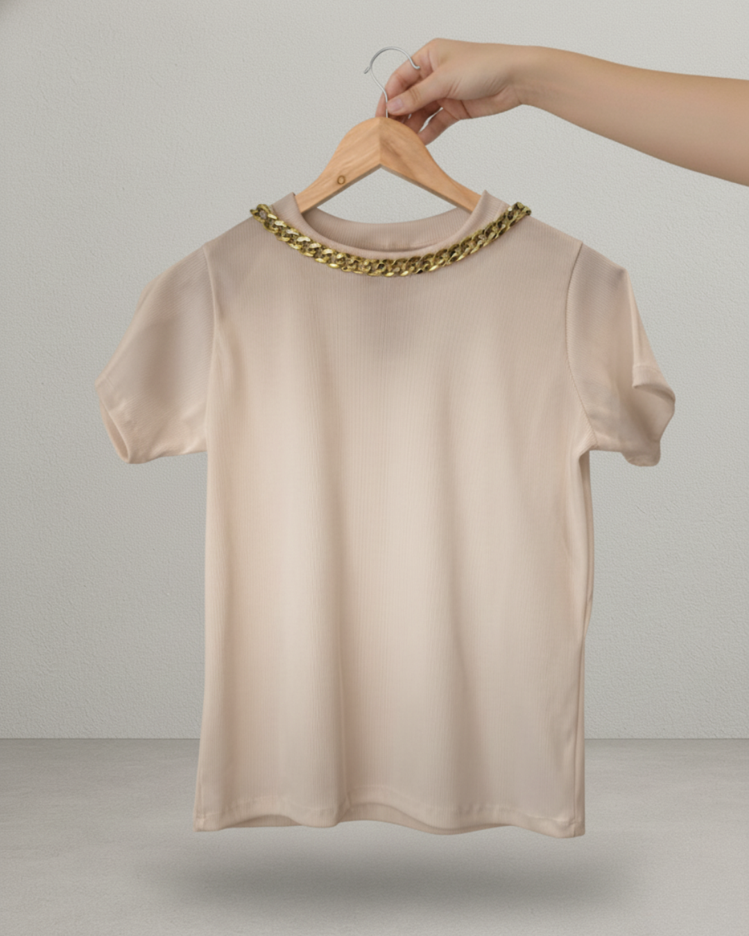 Blusa Canelada Corrente