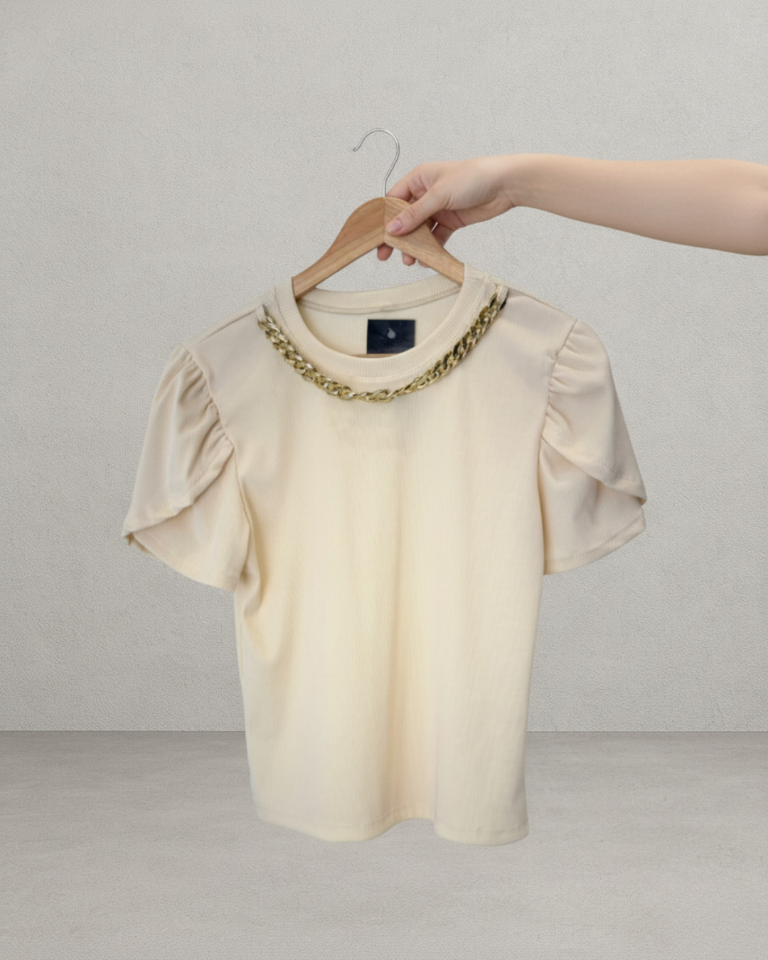 Blusa Canelada Corrente